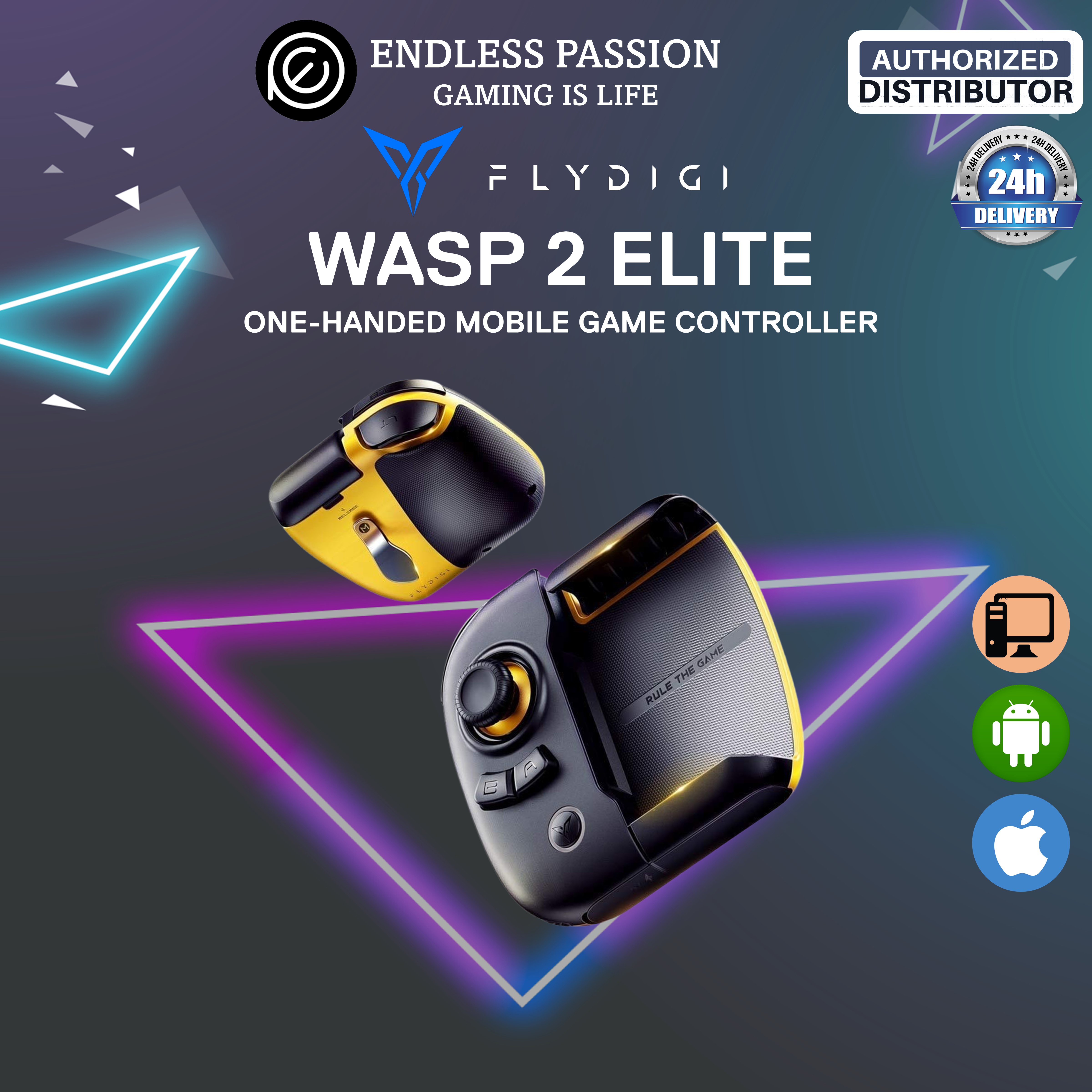 Flydigi WASP 2 Elite One-handed Gamepad - Android Only
