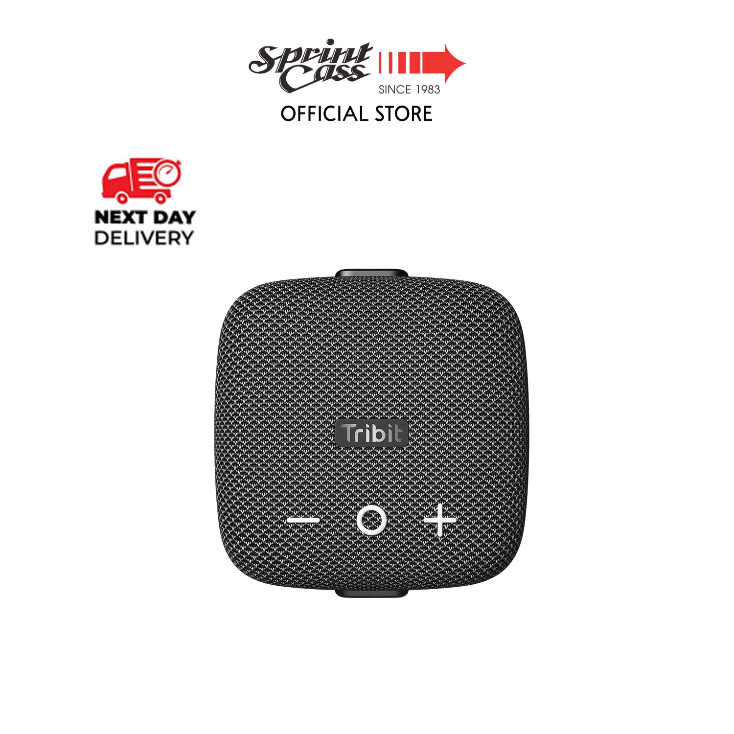 (NEXT DAY DELIVERY) Tribit StormBox Micro 2 Portable Speaker: 90dB Loud Sound Deep Bass IP67 Waterproof Small Speaker Built-in Strap, 12H Playtime Long Battery Powerbank for Outdoor Camping Biking, 12